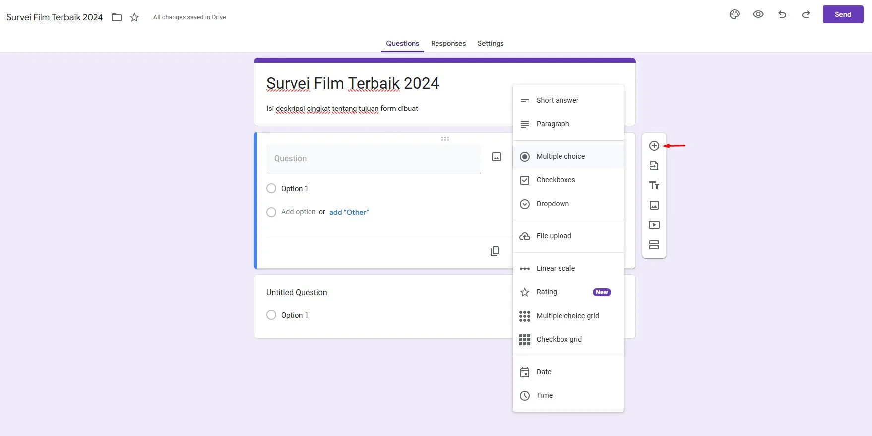 cara membuat google form 4